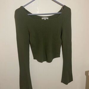 UNIQLO - 3DKnit Ribbed Square Neck Sweater (Mame Kurogouchi) - Size S